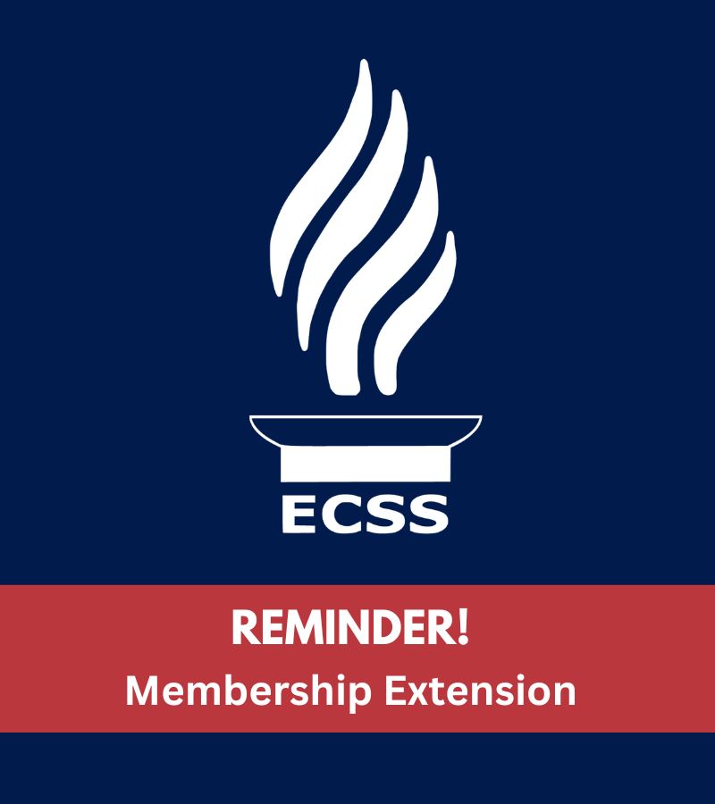 REMINDER – Automatic ECSS Membership Extensionsion