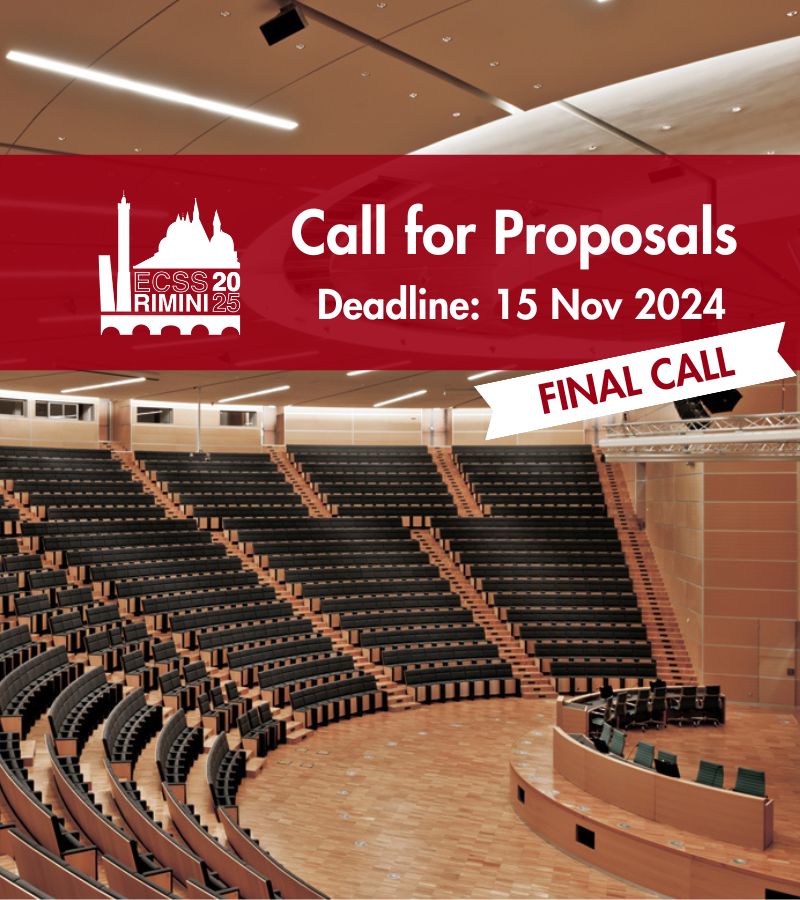 Final Call: ECSS Rimini 2025 – Call for Proposals